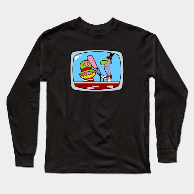 TV Puppet Pals Long Sleeve T-Shirt by RobotGhost